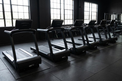 Cardio Equipment Mats in Commercial Gym