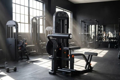 Commercial Ab & Low Back Machine in Gym