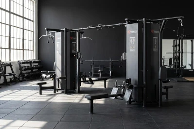 Commercial Multi-Station Gym in Fitness Center