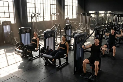 Commercial Weight Machines in Gym