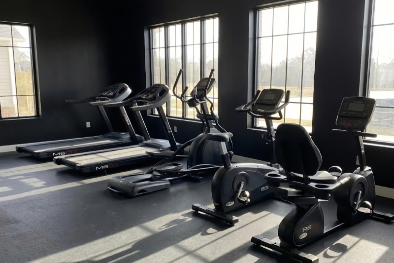 Cardio Equipment in Commercial Fitness Facility