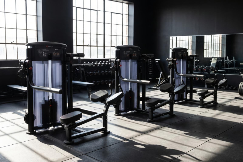 Commercial Glute Kick Back Machines in Gym