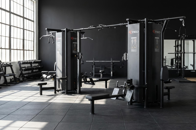 Commercial Multi-Station Gym in Fitness Center