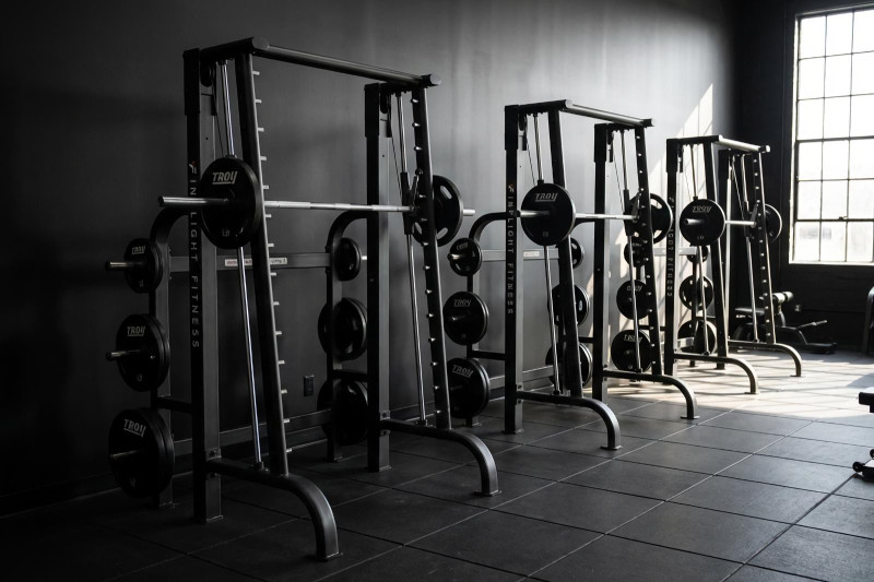 Commercial Smith Machines in Gym